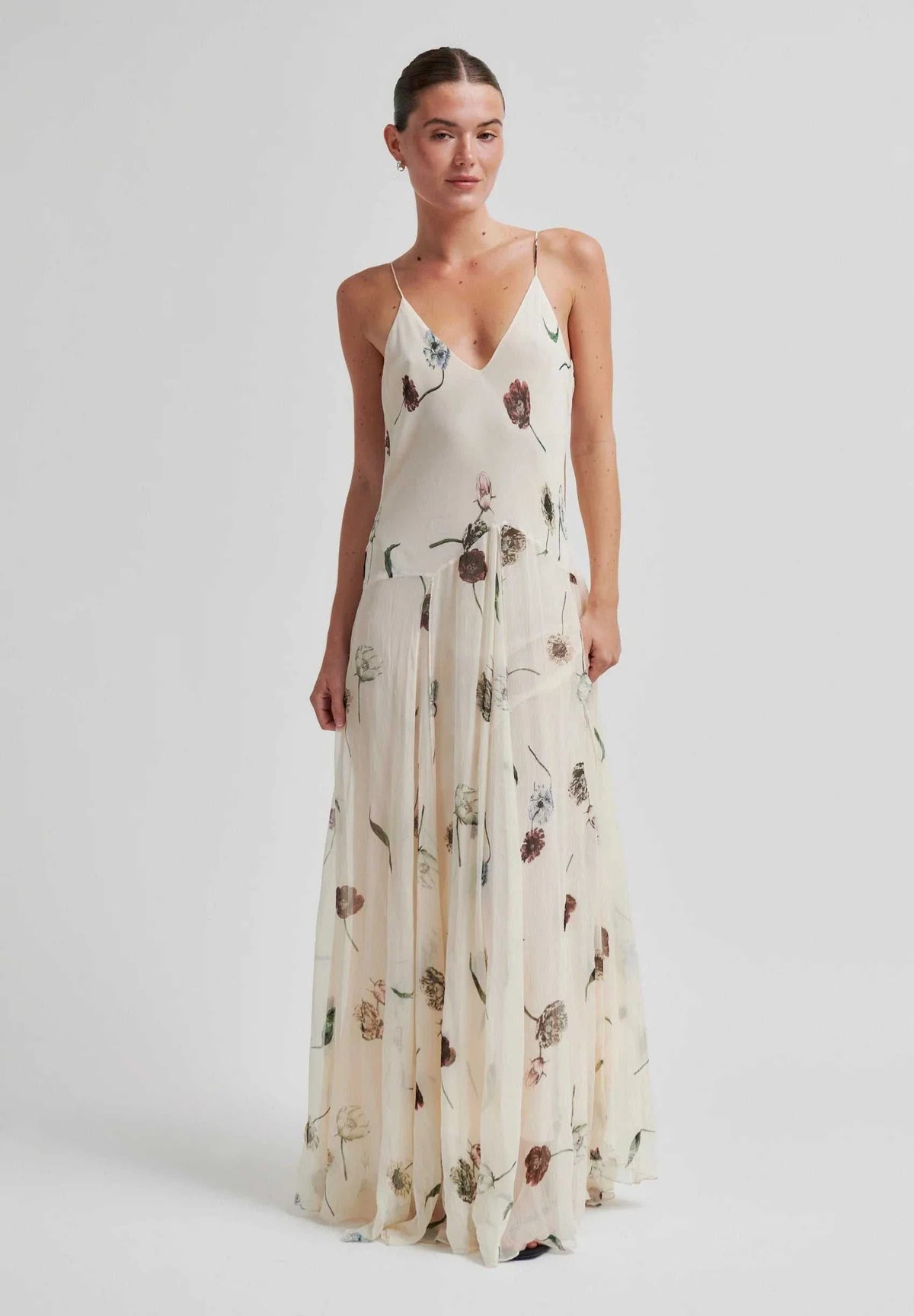 Second Female Florala Strap Dress Summer Sand