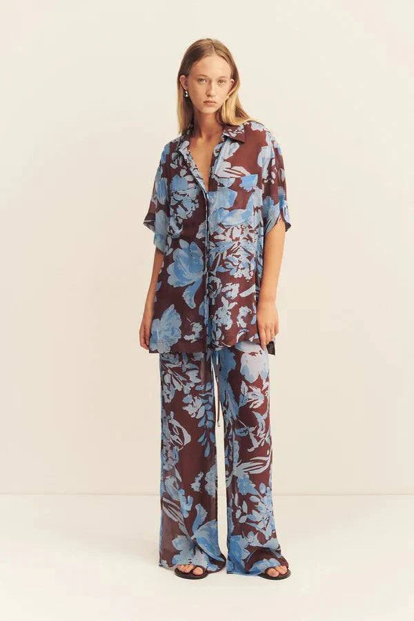 Shona Joy Olson Short Sleeve Shirt Arcadian Floral