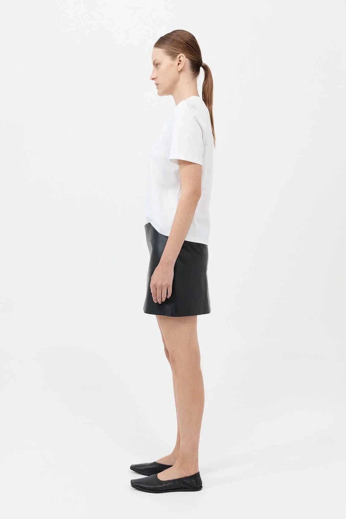 St Agni Organic Cotton Classic Tee White
