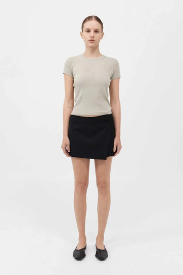 St Agni Wrap Short Black