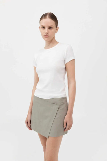 St Agni Wrap Short Moss Grey