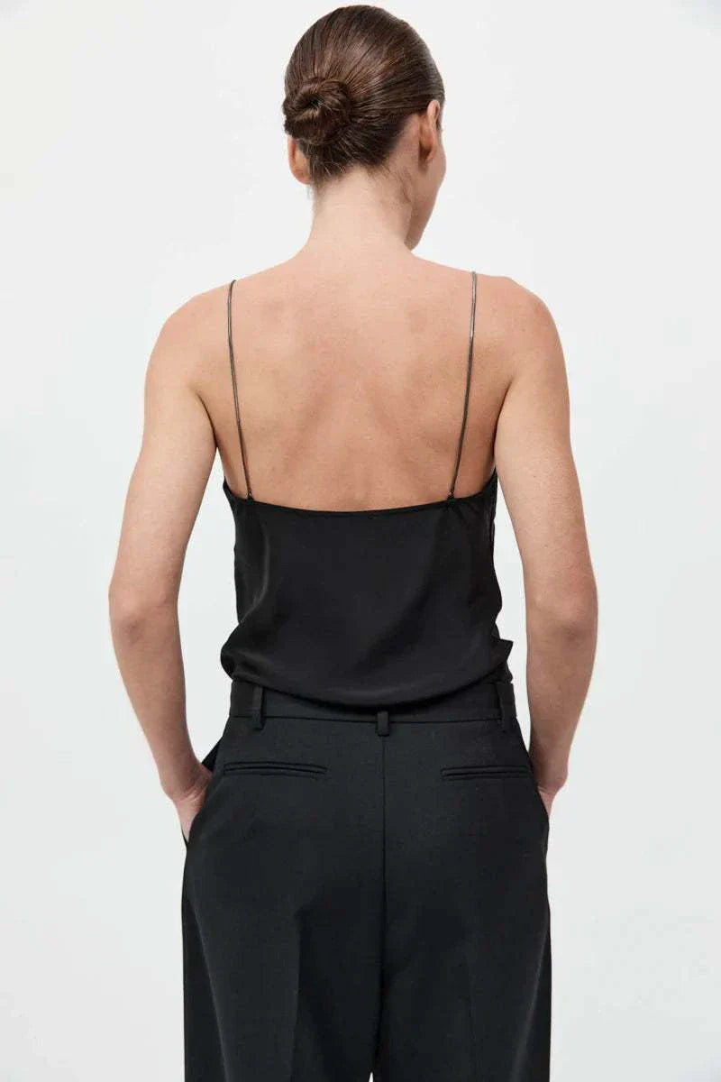St Agni Fine Chain Silk Cami