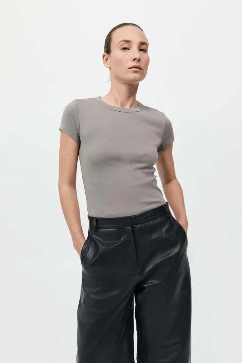 St Agni Organic Cotton Baby Tee Slate