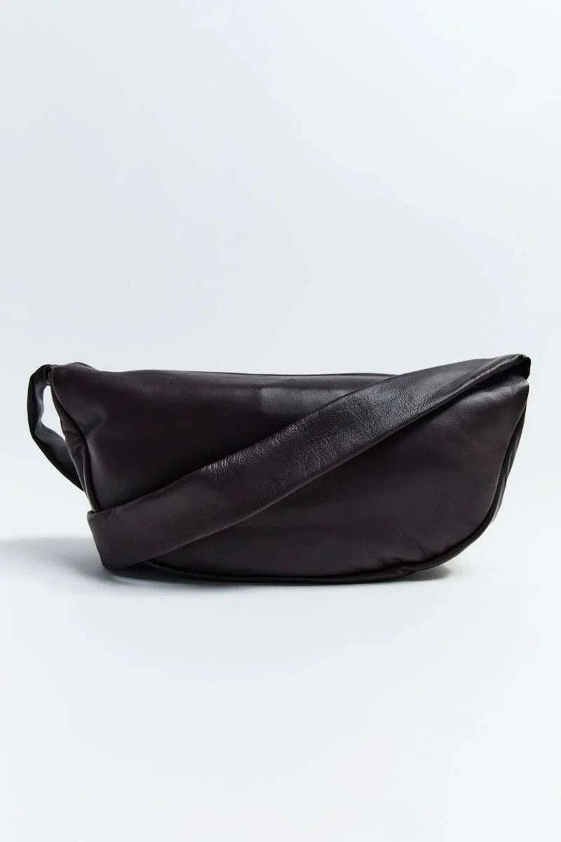 St Agni Soft Crescent Bag Port