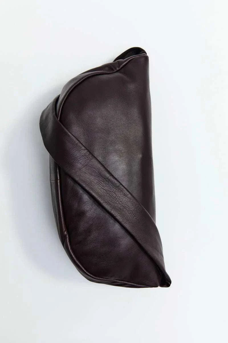 St Agni Soft Crescent Bag Port