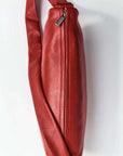 St Agni Soft Crescent Bag Rosso