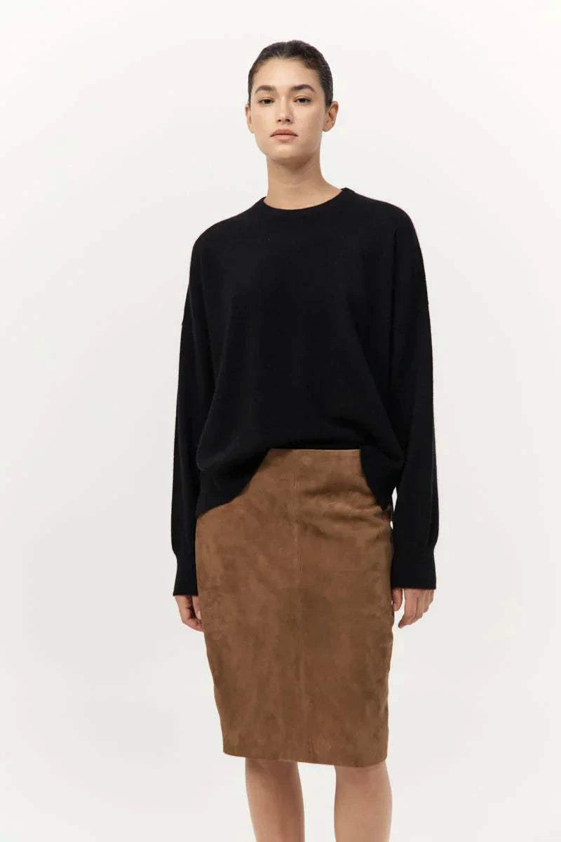 St Agni Cashmere Sweater Black