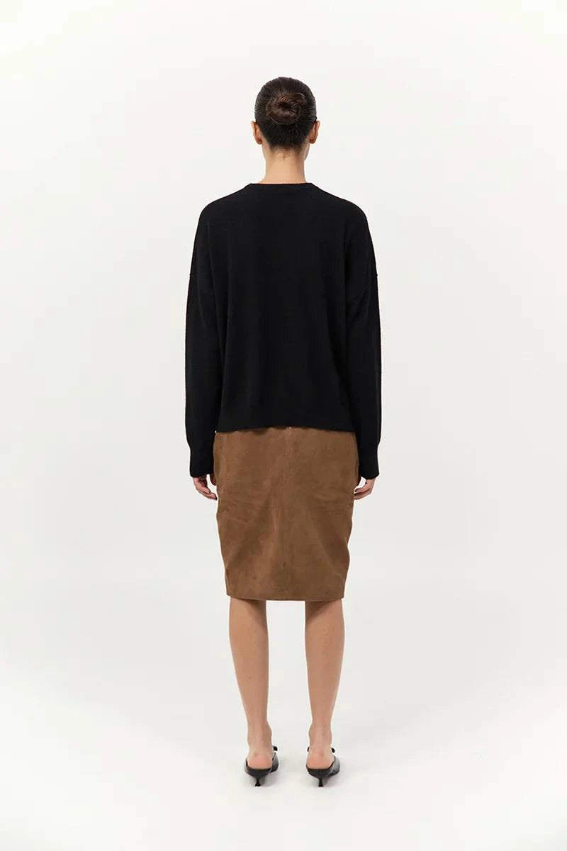 St Agni Cashmere Sweater Black