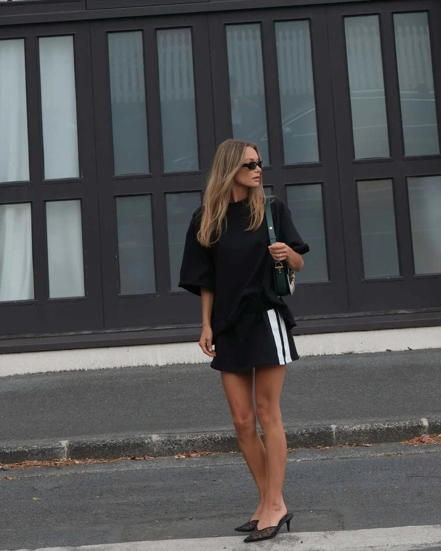 Luna Lane Maya Mini Skirt Black