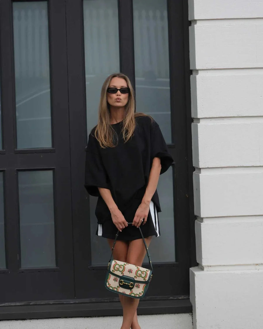 Luna Lane Maya Mini Skirt Black