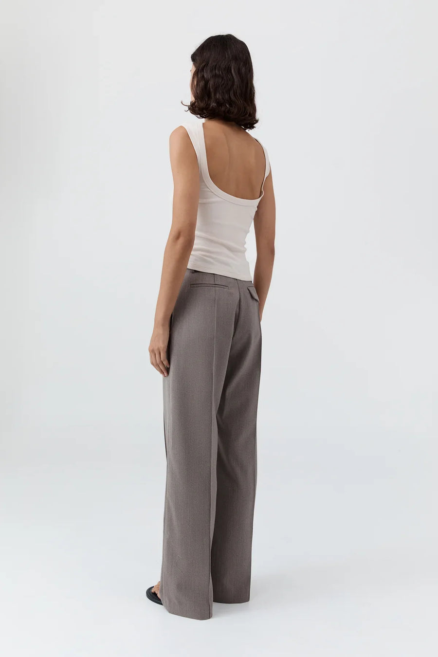 St Agni Organic Cotton Ballerina Top Shell Pink