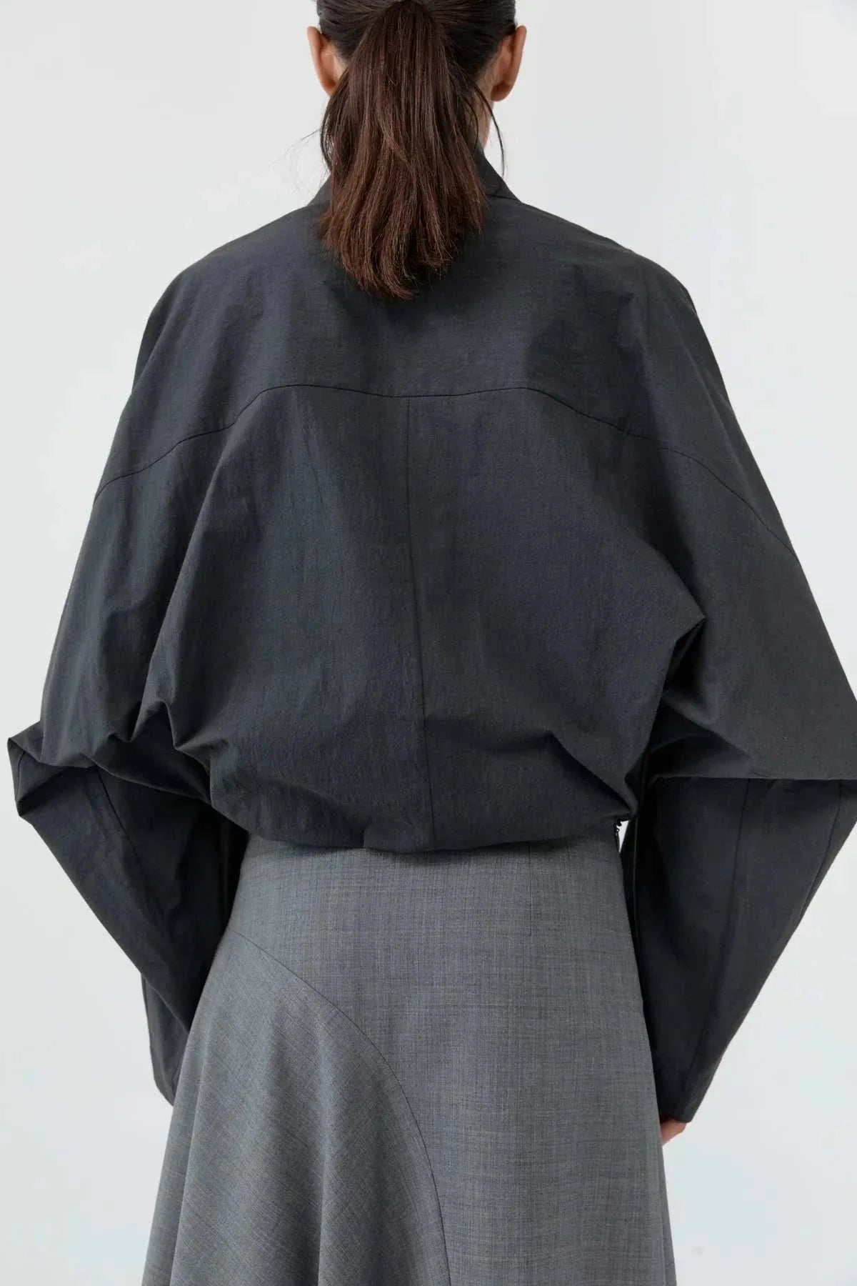 St Agni Technical Cotton Carpenter Jacket Iron Glaze