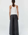 St Agni Check Relaxed Pants Iron Glaze