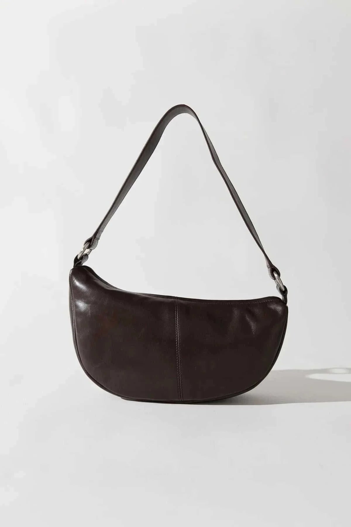 St Agni Utility Crescent Bag Coffee