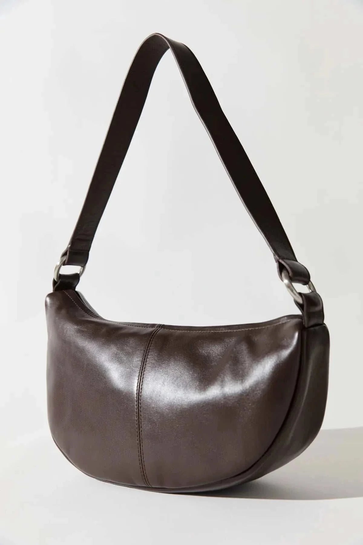 St Agni Utility Crescent Bag Coffee