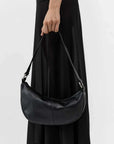 St Agni Utility Crescent Bag Black