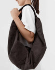 St Agni Canvas Large Crossbody Bag Ash