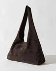 St Agni Suede Soft Bag Coffee