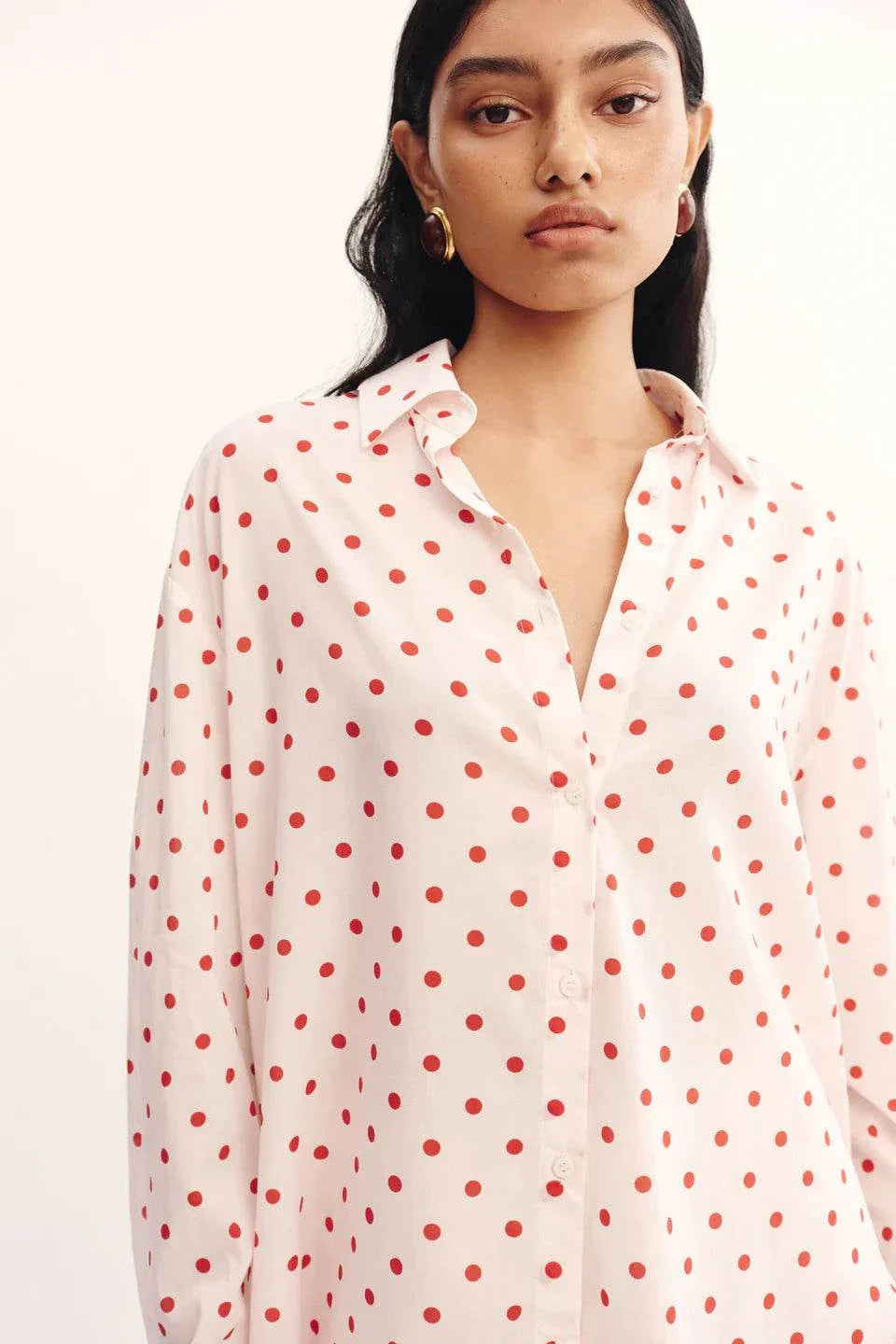 Posse Paloma Shirt Petite Polka Dot