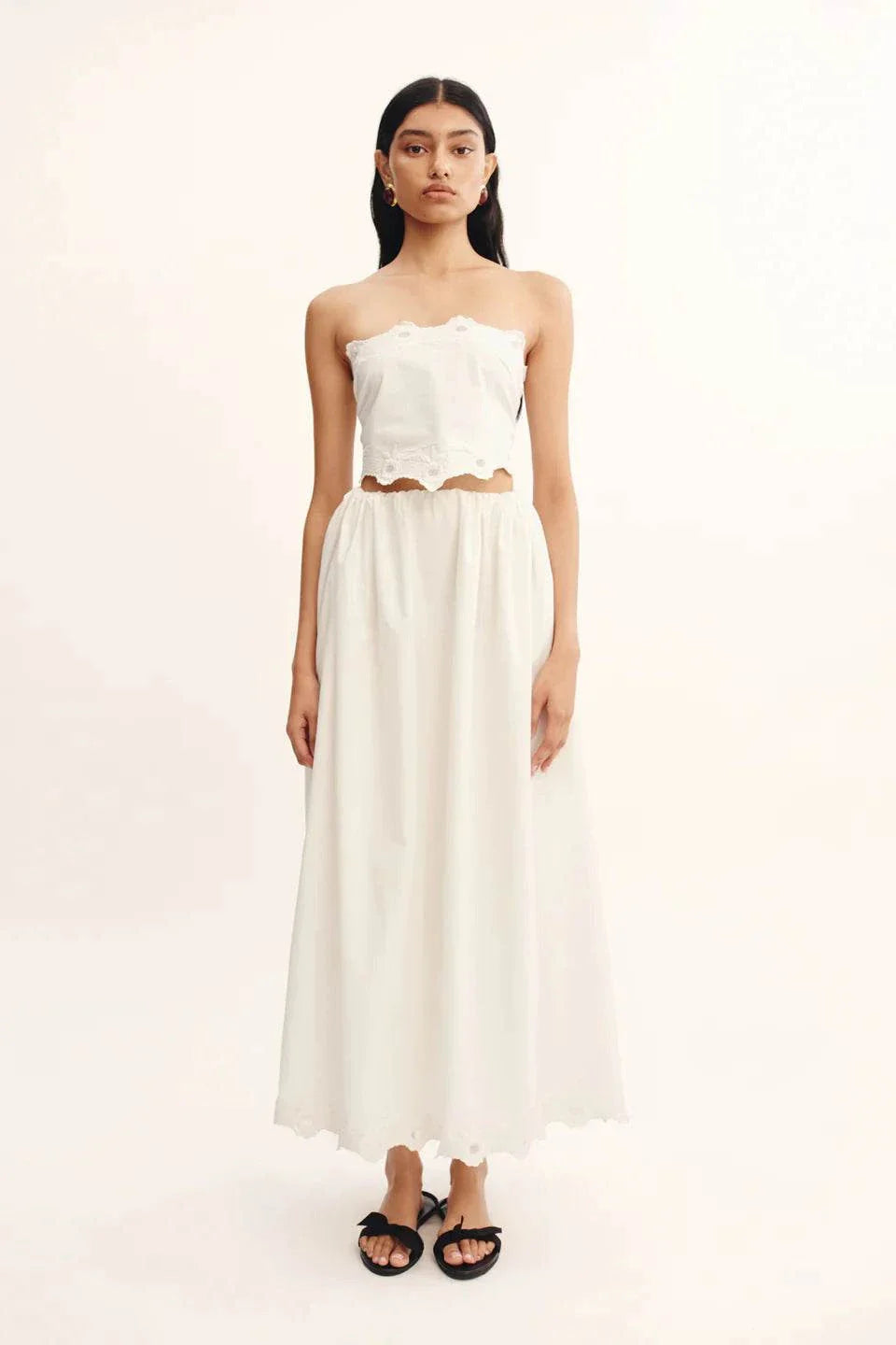 Posse Antoinette Skirt Vintage White