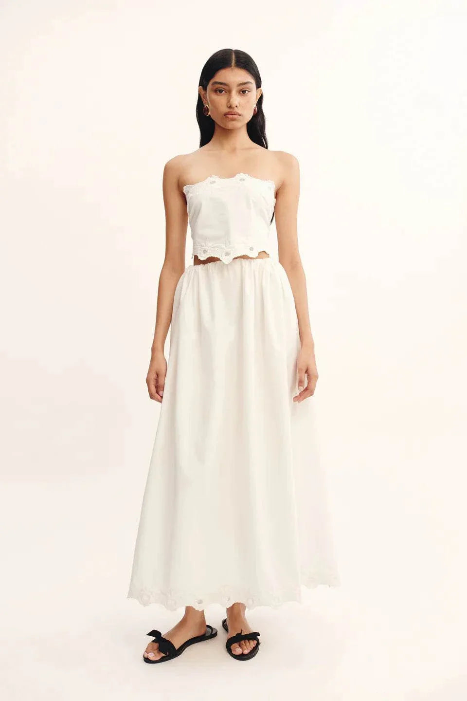 Posse Antoinette Skirt Vintage White