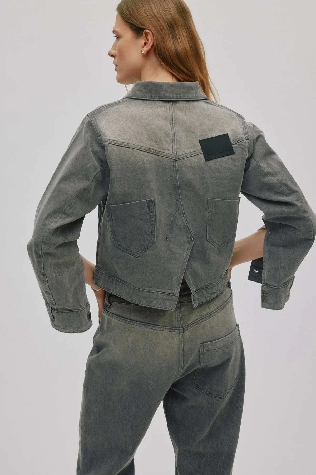 Rabens Saloner Janny Jacket Washed Grey