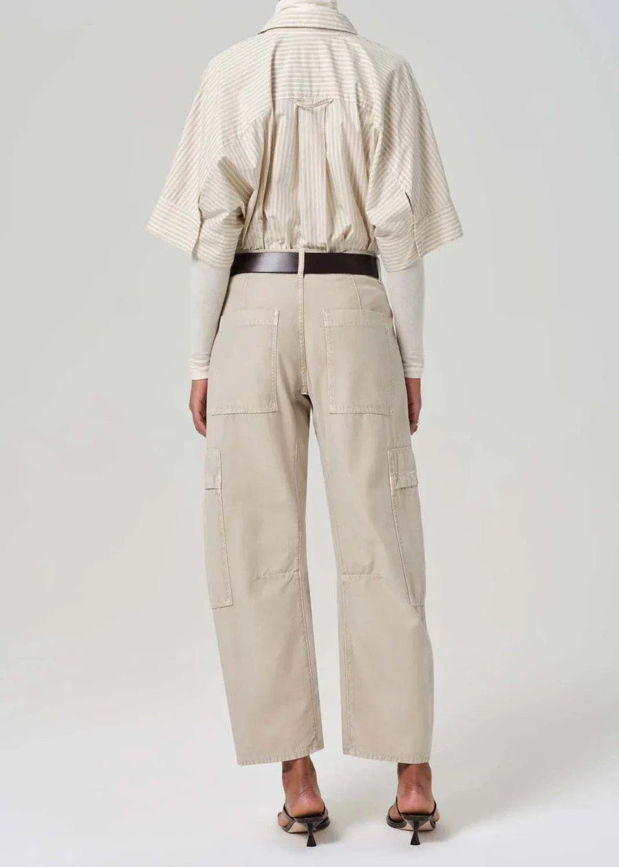 Citizens Of Humanity Marcelle Low Slung Cargo Burnished Quartz