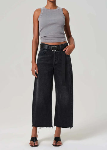 Citizens of Humanity Ayla Raw Hem Crop Bronson
