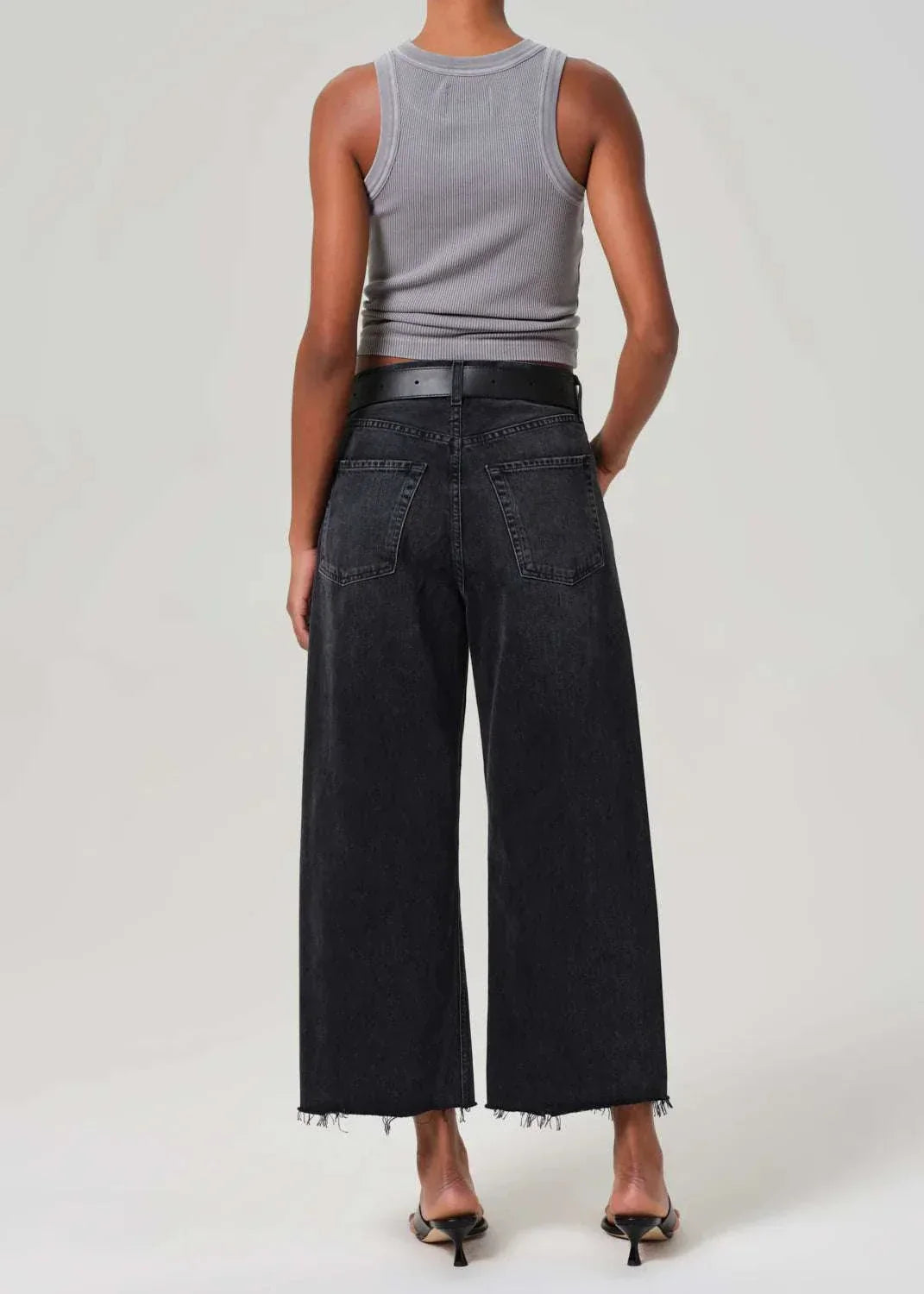 Citizens of Humanity Ayla Raw Hem Crop Bronson