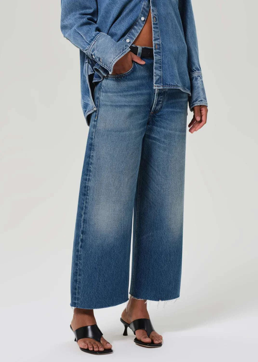 Citizens of Humanity Ayla Raw Hem Crop Doheny