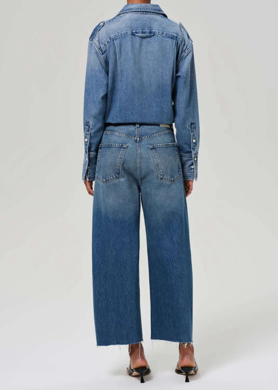 Citizens of Humanity Ayla Raw Hem Crop Doheny