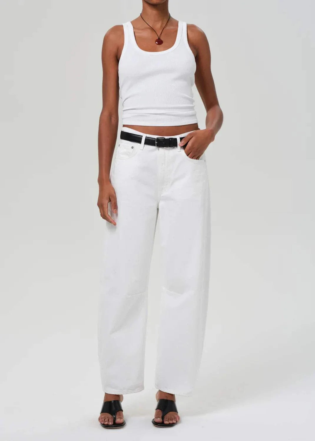Citizens Of Humanity Miro Relaxed Jean Soft White