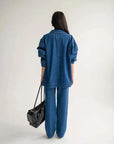 Wnsdy The Brooklyn Jacket Mid Blue