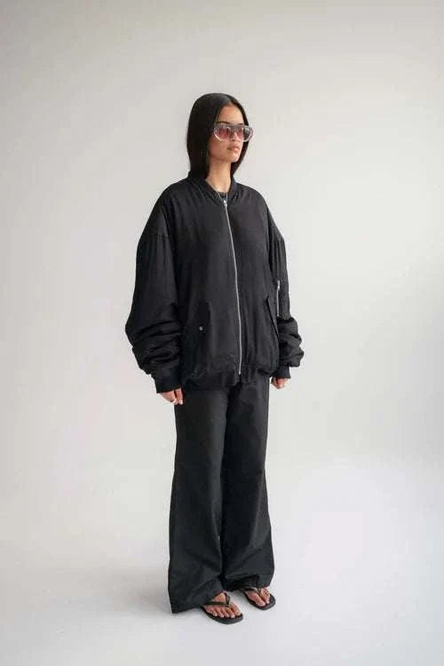 Wnsdy The Jo Bomber Black One Size