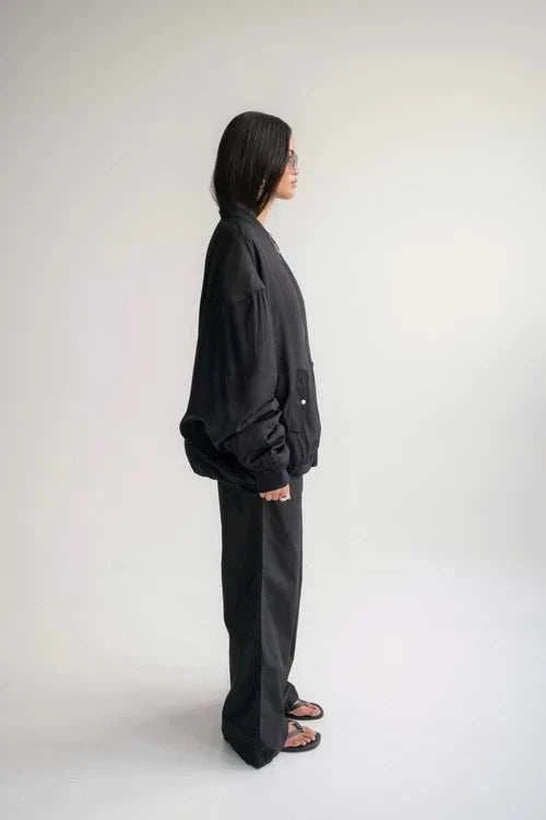 Wnsdy The Jo Bomber Black One Size