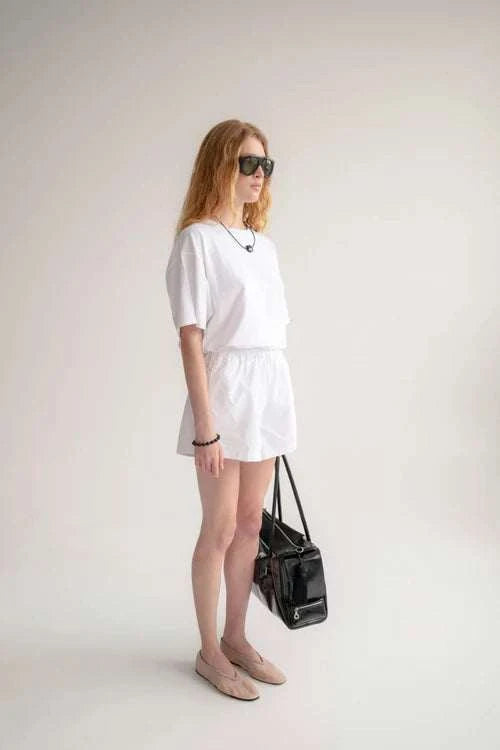 Wnsdy The Lennox Short White