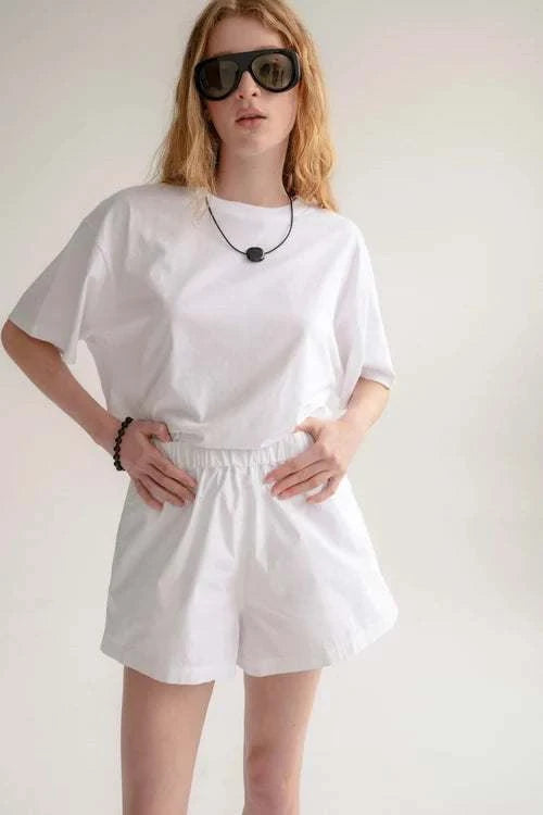 Wnsdy The Lennox Short White