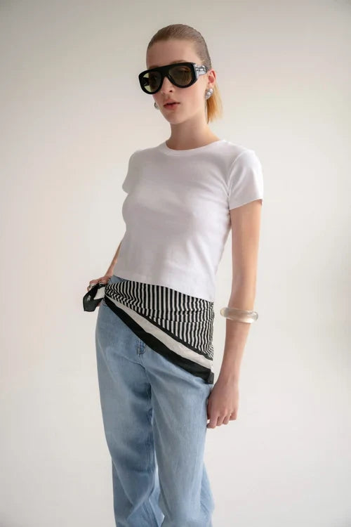 Wnsdy The Kember Tee White