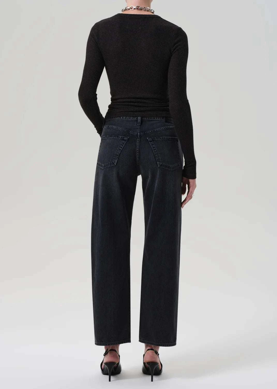 Citizens Of Humanity Lindz Easy Straight Vintage Black