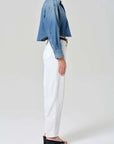 Citizens of Humanity Miro Long Relaxed Jean Soft White