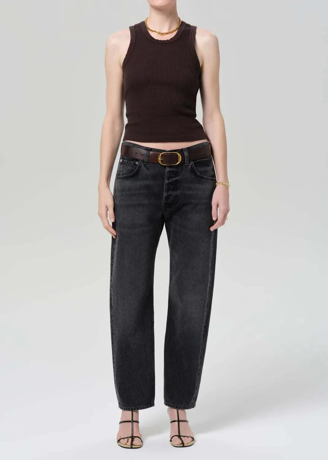 Citizens Of Humanity Winslow Low Rise Boyfriend Vintage Black