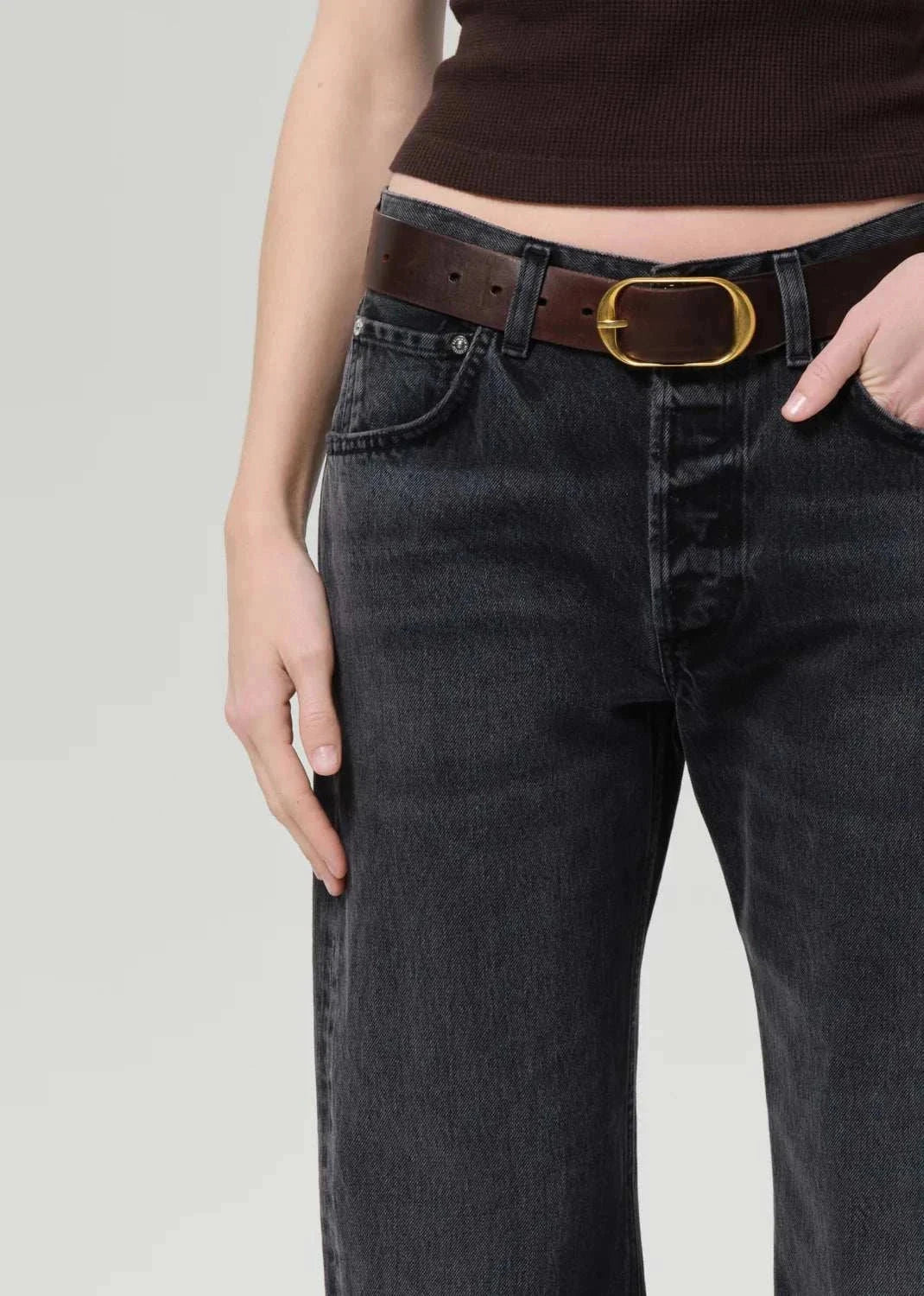 Citizens Of Humanity Winslow Low Rise Boyfriend Vintage Black
