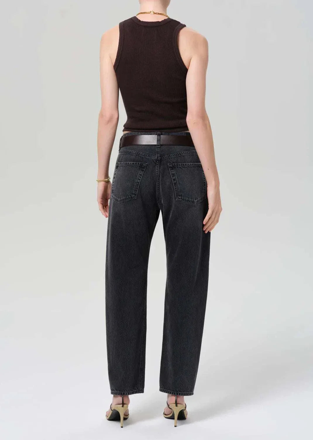 Citizens Of Humanity Winslow Low Rise Boyfriend Vintage Black