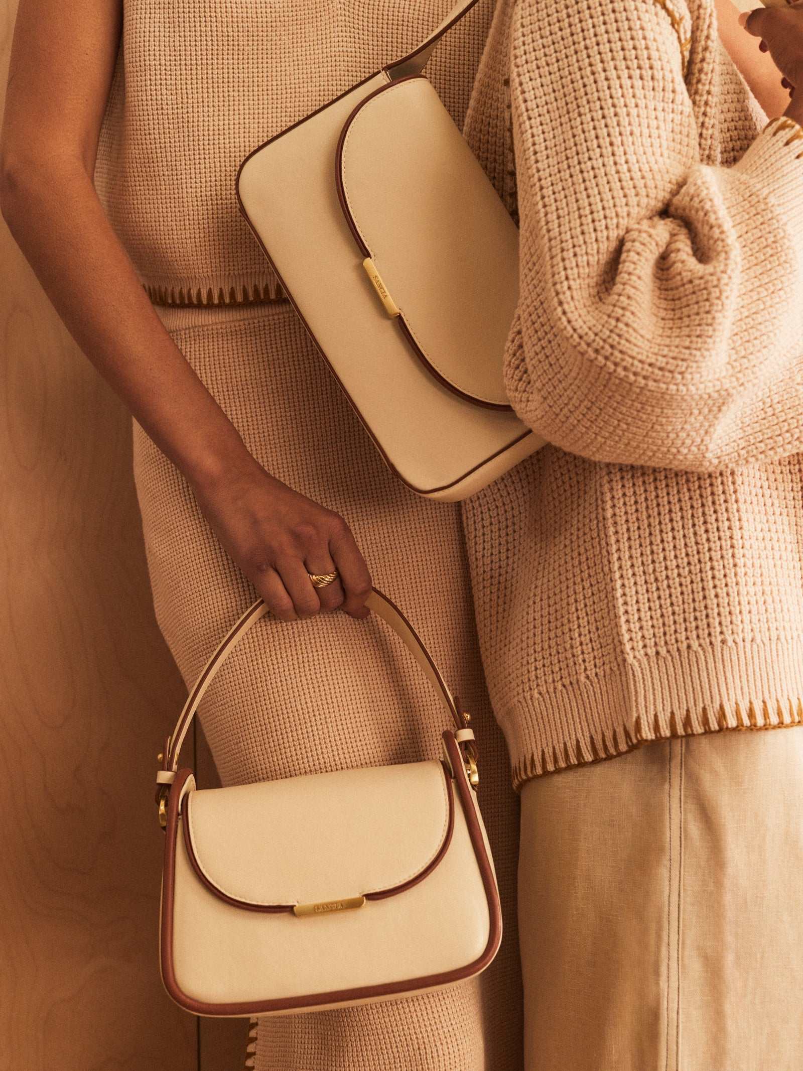 Sancia The Rina Knit Jumper Cashew