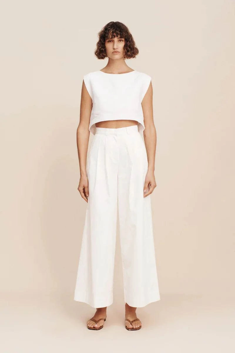 Posse Wesley Trouser Vintage White