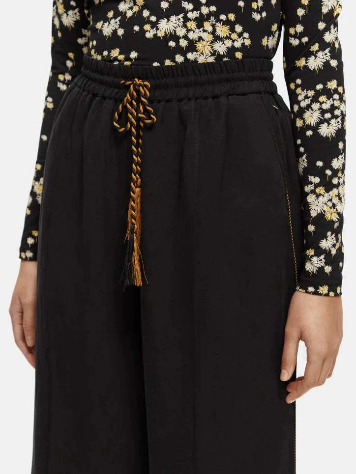 Soda Hope High Rise Wide Leg Pants Black