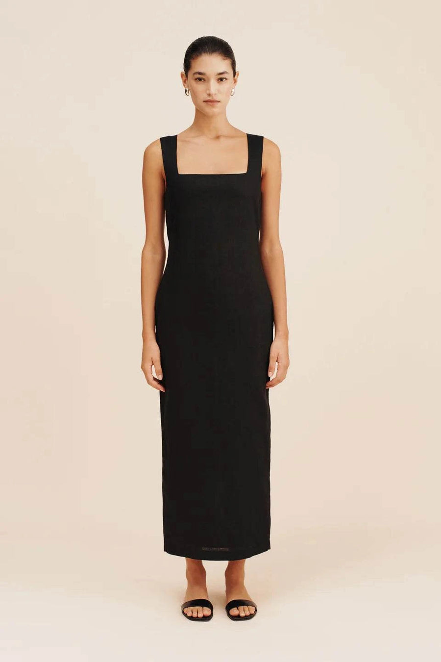 Posse Alice Midi Dress Black