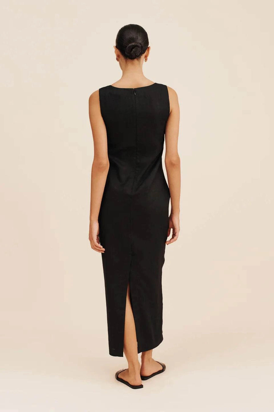 Posse Alice Midi Dress Black