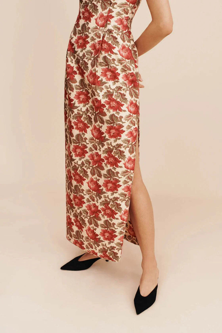 Posse Rosalie Strapless Dress Rose Bud