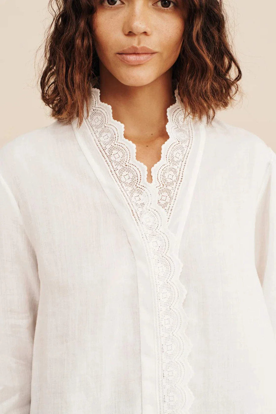Posse Grace Shirt Vintage White